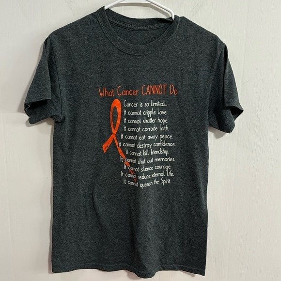 “What Cancer Cannot Do” t-shirt, no tags see measurements - Picture 1 of 3